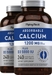 Absorbable Calcium 1200 mg Plus D3 5000 IU (per serving), 240 Quick Release Softgels, 2  Bottles