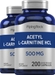 Acetyl L-Carnitine, 500 mg, 2 x 200 Capsules
