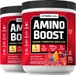 Amino Boost BCAA Powder (Natural Fruit Punch), 16.9 oz (480 g) Bottle