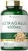 Astragalus , 4500 mg (per serving), 150 Vegetarian Capsules
