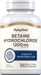 Betaine HCl, 1200 mg (per serving), 180 Quick Release Capsules