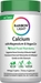 Calcium Magnesium and Vegan D3 + Real Food Nutrients, 90 Vegan Caplets