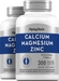 Calcium Magnesium Zinc, 300 Coated Caplets x 2 Bottles
