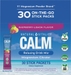 CALM Powder Raspberry-Lemon Stick Packs, 30 Stick Packs
