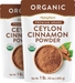 Organic Ceylon Cinnamon Powder 1 lb (454 g) Bag