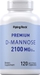 D-Mannose 2100 mg (per serving) 2 Bottles x 120 Capsules