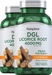 DGL Licorice Root Chewable Mega Potency (Deglycyrrhizinated), 4000 mg (per serving), 180 Chewable Tablets