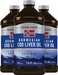 Cod Liver Oil Plain Norwegian  3 Bottles x 16 fl oz