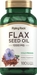 Flaxseed Oil 1000mg 180 Softgels