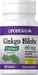 Ginkgo Biloba Standardized Extract, 60 mg, 60 Tablets