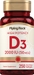 High Potency Vitamin D3 test, 2000 IU, 250 Cápsulas blandas de liberación rápida