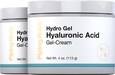 Hyaluronic Acid Gel Cream, 4 oz x 2 Jars
