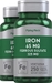 65 mg Iron Ferrous Sulfate 2 x 250 Coated Tablets