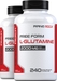L-Glutamine 2000 mg (per serving)  2 Bottles x 240 Capsules