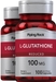L-Glutathione (Reduced) 100 mg 2 Bottles x 100 Capsules"
