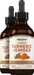 Liquid Turmeric Plus Ginger, 2 fl oz (59 mL) Dropper Bottle