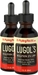 Lugol's Iodine (2%) Solution 2 Dropper Bottles x 2 fl oz (59 mL)