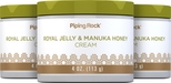 Manuka Honey Skin Cream with Royal Jelly 3 Jars x 4 oz (113 g)