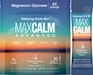 MaxCalm® Relaxing Drink Mix* Magnesium Glycinate Raspberry-Lemonade, 30 Stick Packs