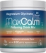 MaxCalm® Relaxing Drink Mix* Magnesium Glycinate Raspberry-Lemonade, 8 oz (227 g) Bottle