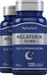 Melatonin Plus Ashwagandha, 10 mg (per serving), 120 Quick Release Capsules