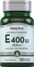 100% Natural Vitamin E-400 IU 100 Capsules