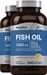 Omega-3 Fish Oil 1000 mg Lemon Flavor 2 x 240 Softgels