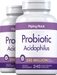 Probiotic Acidophilus 250 Million Organisms 2 Bottles x 240 Capsules