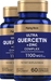 Ultra Quercetin Plus Zinc Complex, 1100 mg (per serving), 60 Vegetarian Capsules, 2  Bottles