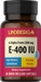 Vitamin E-400 IU (d-Alpha Tocopherol), 268 mg, 60 Softgels