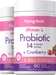 Women’s Probiotic 14 Strains 5 Billion Organisms plus Cranberry, 90 Vegetarian Capsules, 2  Bottles